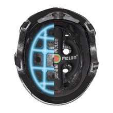 Load image into Gallery viewer, Melon Bicycle Helmet Urban Active »Double Orange Black« Helmets