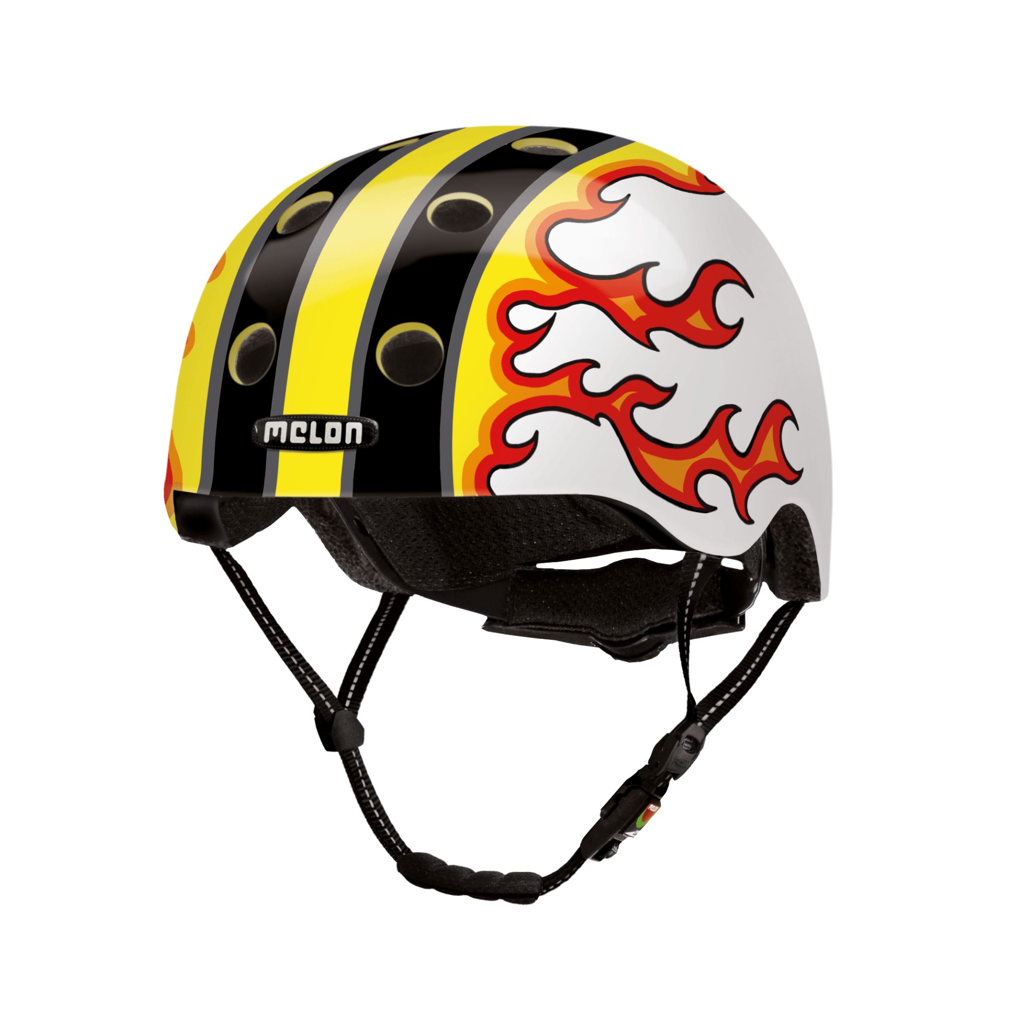 Melon Bike Helmet - Fired Up – Melon Helmets, USA