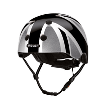Load image into Gallery viewer, Melon Helmet U.K. and British inspired printed helmet designed for skateboarding, biking, scooter, and commuting.